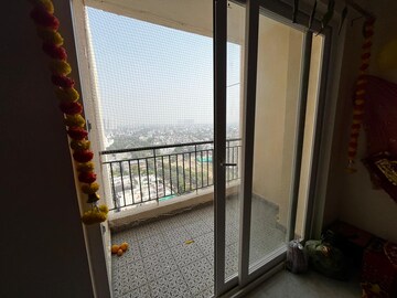 Balcony in 2 BHK Apartment at Hi Castle, Beta Ii Greater Noida – for Rent