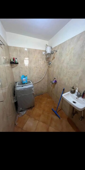 Bathroom in 2 BHK Apartment at Rashmi Pantnagar Snehdeep CHS, Ghatkopar East – for Rent