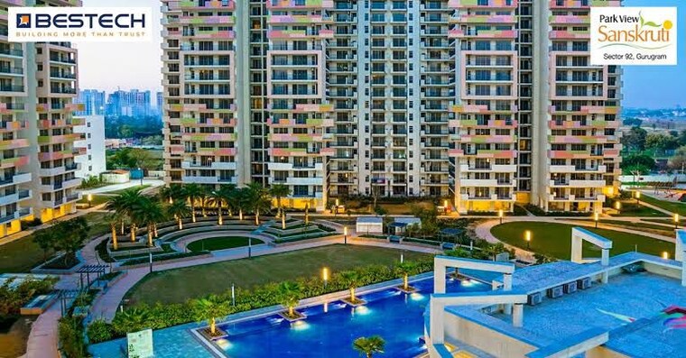 Swimming Pool, bestech-park-view-sanskruti 4 Bedroom 2475 Sq.Ft. Apartment In Sector 92 Gurgaon 10052072