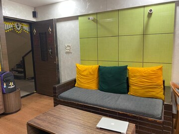 Living Room in 1 BHK Apartment at Dheeraj Godavari Apartment, Malad West – for Sale