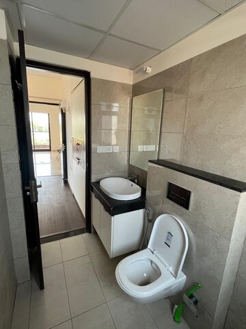 Bathroom in 3 BHK Apartment at Adani Samsara Vilasa, Sector 63 – for Rent
