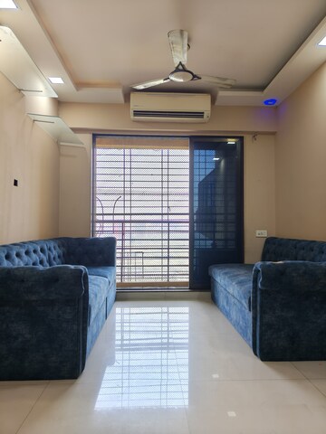 Living Room in 2 BHK Apartment at Juhi Lawns, Seawoods – for Rent