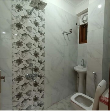 Bathroom in 2 BHK Builder Floor at Chattarpur – for Rent
