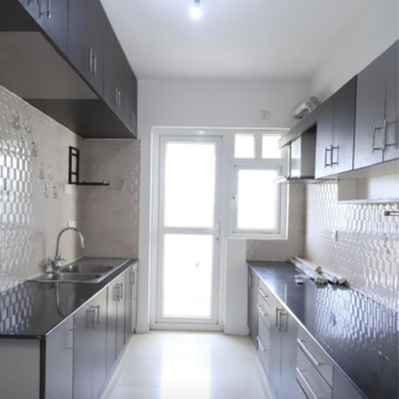 Kitchen in 3 BHK Apartment at Puravankara Purva Venezia, Vignana Kendra – for Rent