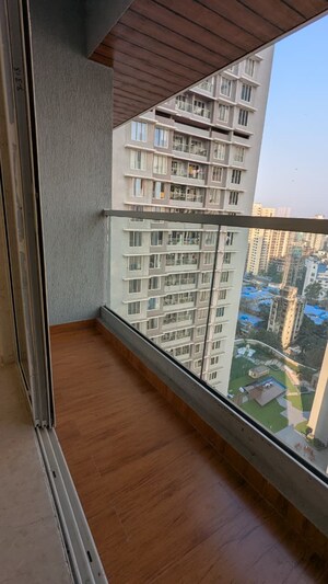 Balcony in 3 BHK Apartment at Sunteck City Avenue 1, Goregaon West – for Rent