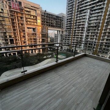 Balcony in 4 BHK Apartment at M3M Latitude, Sector 65 – for Rent