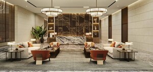 Living Room in 3.5 BHK Apartment at K Raheja Amaltis, Sion – for Sale