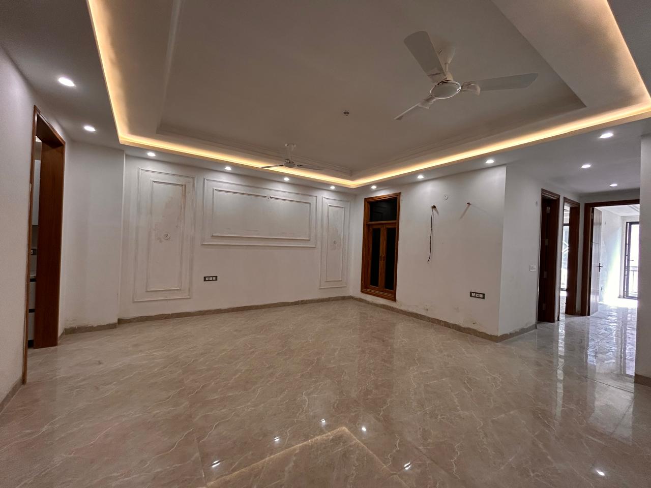 3 BHK + Servant Room Builder Floor For Rent in Palm Residency Chhatarpur
