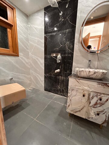 Kitchen in 3 BHK Builder Floor at Palm Residency Chhatarpur, Chattarpur – for Rent