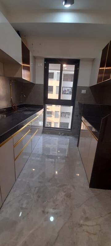 Kitchen in 1 BHK Apartment at Ajmera Boulevard, Malad West – for Sale