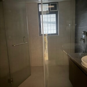 Bathroom in 4 BHK Apartment at Sunteck Signia Pearl, G Block Bkc – for Rent