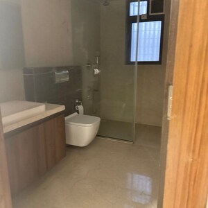 Bathroom in 4 BHK Apartment at Sunteck Signia Pearl, G Block Bkc – for Rent