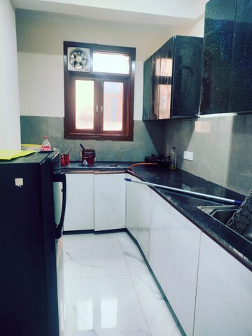 Kitchen in 1 BHK Builder Floor at Paryavaran Complex – for Rent