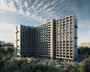  Office Space – Exterior View View at Shyamal - for Rent