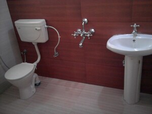 Bathroom in 2 BHK Apartment at Ganeesham Phase II, Pimple Saudagar – for Rent