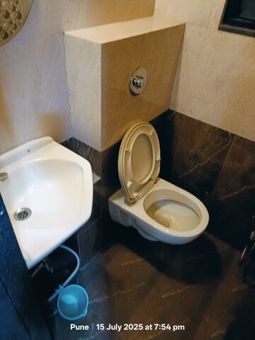 Bathroom in 3 BHK Apartment at Kool Homes Arena, Balewadi – for Rent