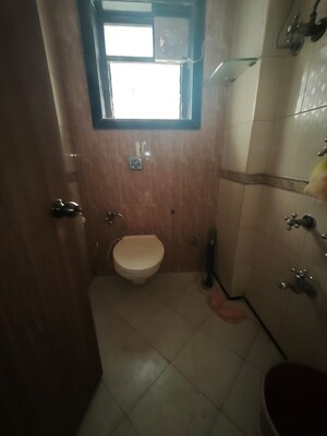 Bathroom in 3 BHK Apartment at Guru Kripa Residency, Chembur – for Rent