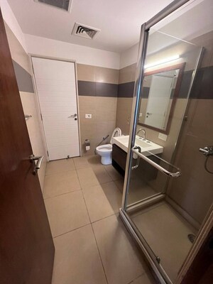 Bathroom in 3 BHK Apartment at Maya Green Lotus Saksham, International Airport Road – for Rent