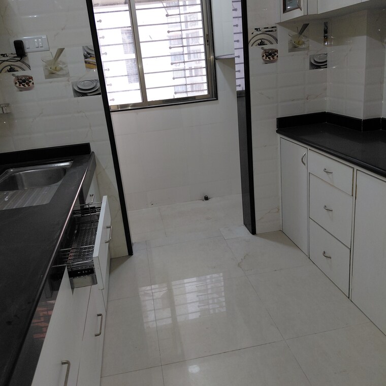 Kitchen, neha-heena-gaurav-jewels 3 Bedroom 1500 Sq.Ft. Apartment In Goregaon East Mumbai 10052986