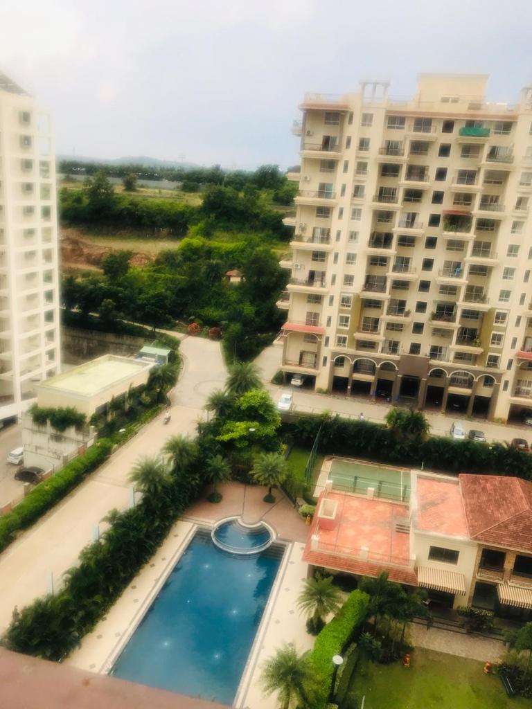 2 BHK + Servant Room Apartment For Rent in Nyati Equatorial
