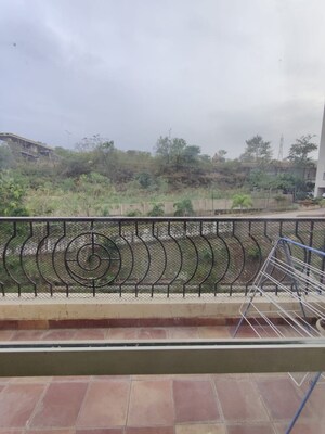 Balcony in 2 BHK Apartment at Nyati Equatorial, Bavdhan – for Rent
