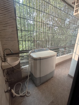 Bathroom in 2 BHK Builder Floor at Shivalik Colony – for Rent