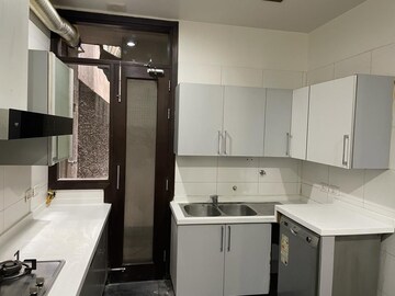 Kitchen in 4 BHK Builder Floor at Panchsheel Park – for Rent