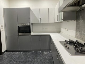 Kitchen in 4 BHK Builder Floor at Panchsheel Park – for Rent
