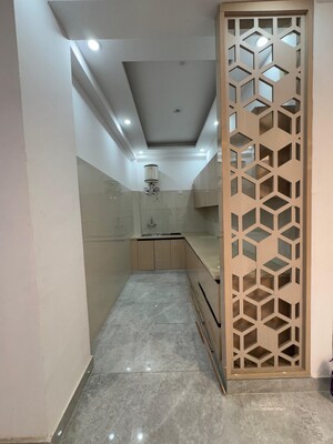 Kitchen in 2 BHK Builder Floor at Palm Residency Chhatarpur, Chattarpur – for Rent