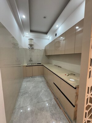 Kitchen in 2 BHK Builder Floor at Palm Residency Chhatarpur, Chattarpur – for Rent