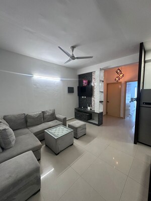 Living Room in 4 BHK Builder Floor at Ansal Esencia - Amara Villas, Sector 67 – for Rent