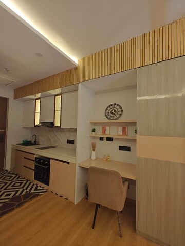 Kitchen in Studio Apartment at Galaxy Blue Sapphire Plaza, Sector 4 Greater Noida – for Sale