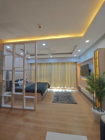 Living Room in Studio Apartment at Galaxy Blue Sapphire Plaza, Sector 4 Greater Noida – for Sale