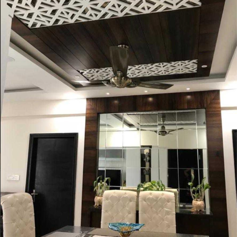 Living Room, my-home-vihanga 3 Bedroom 1690 Sq.Ft. Apartment In Gachibowli Hyderabad 10053047