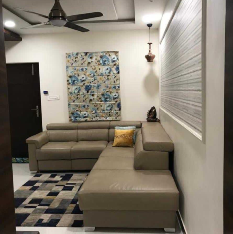 Living Room, my-home-vihanga 3 Bedroom 1690 Sq.Ft. Apartment In Gachibowli Hyderabad 10053047