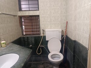 Bathroom in 3 BHK Apartment at Kanakia Levels, Malad East – for Rent