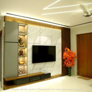 Bedroom in 3 BHK Apartment at Aparna Sarovar Zenith, Nallagandla – for Rent