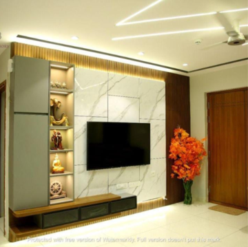 Bedroom in 3 BHK Apartment at Aparna Sarovar Zenith, Nallagandla – for Rent