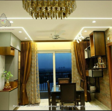 Living Room in 3 BHK Apartment at Aparna Sarovar Zenith, Nallagandla – for Rent