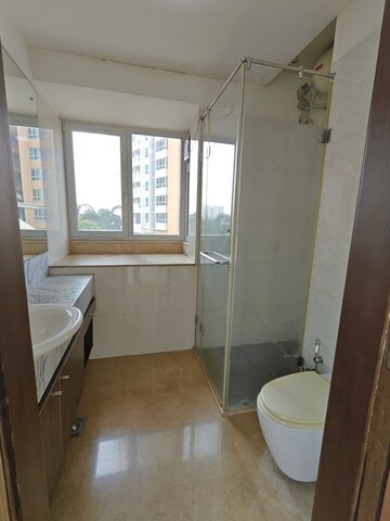 Bathroom in 4 BHK Apartment at Kanakia Levels, Malad East – for Rent