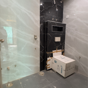 Staircase in 3 BHK Apartment at Palm Residency Chhatarpur, Rajpur Khurd Extension – for Rent