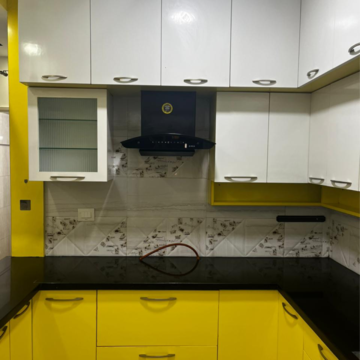 Kitchen in 2 BHK Apartment at Mantri Webcity, Hennur Road – for Rent