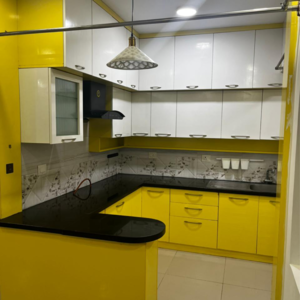 Kitchen in 2 BHK Apartment at Mantri Webcity, Hennur Road – for Rent