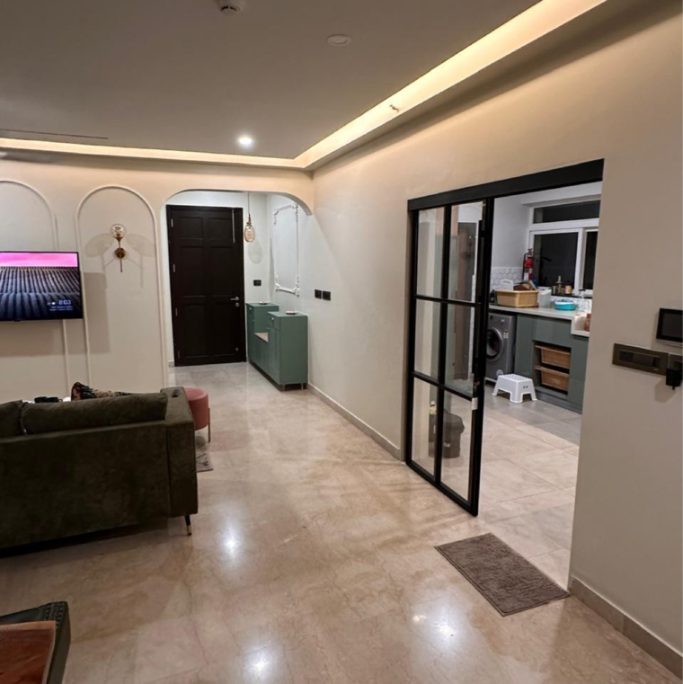 Living Room, prestige-misty-waters 3.5 Bedroom 1900 Sq.Ft. Apartment In Coffee Board Layout Bangalore 10053221