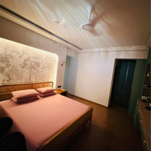 Bedroom in 3.5 BHK Apartment at Prestige Misty Waters, Coffee Board Layout – for Rent