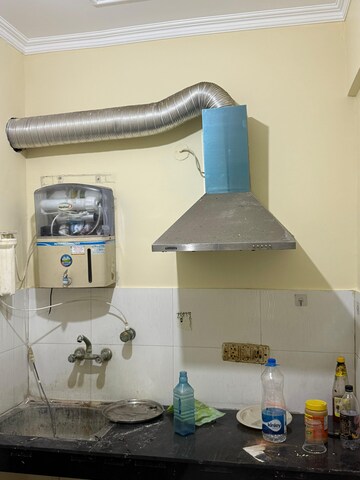 Staircase in 2 BHK Apartment at Cosmos Executive, Sector 3 – for Sale