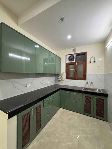 Kitchen in 1 BHK Builder Floor at Chattarpur – for Rent
