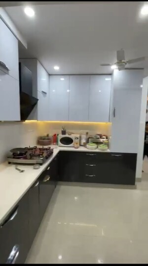 Kitchen in 3 BHK Builder Floor at BPTP Park 81, Sector 81 – for Sale