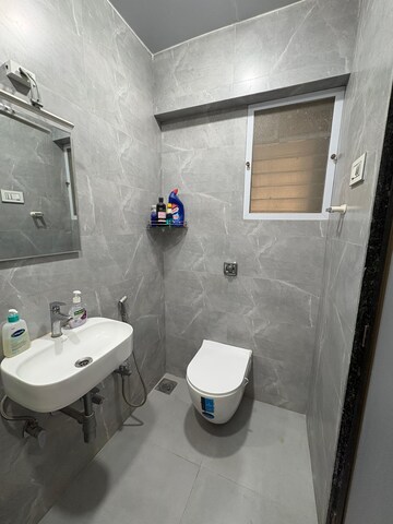 Bathroom in 2 BHK Apartment at Vartak Nagar – for Rent