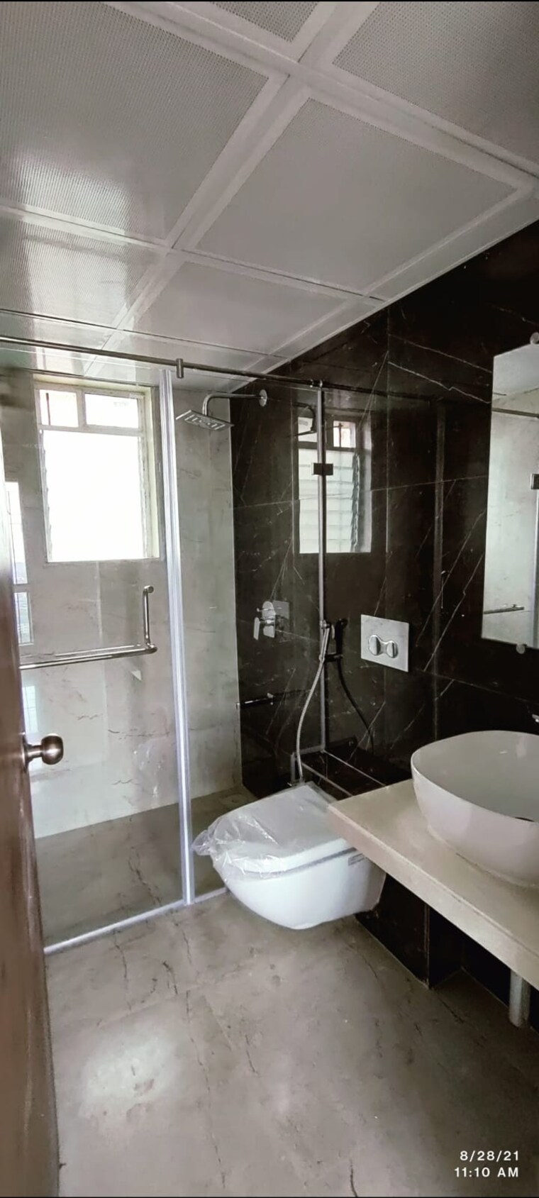 Bathroom, dosti-west-county 2 Bedroom 640 Sq.Ft. Apartment In Balkum Pada Thane 10053252